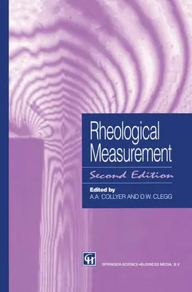 Collyer / Clegg |  Rheological Measurement | Buch |  Sack Fachmedien