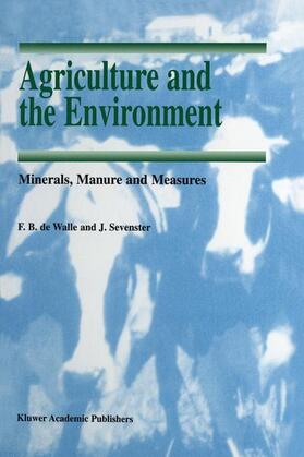 Sevenster / de Walle |  Agriculture and the Environment | Buch |  Sack Fachmedien
