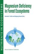 Schaaf / Hüttl |  Magnesium Deficiency in Forest Ecosystems | Buch |  Sack Fachmedien