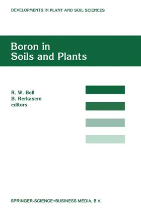 Bell / Rerkasem |  Boron in Soils and Plants | Buch |  Sack Fachmedien