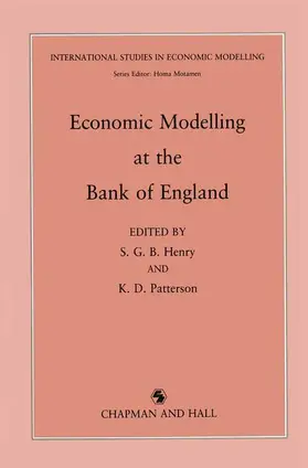 Henry |  Economic Modelling at the Bank of England | Buch |  Sack Fachmedien