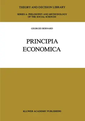 Bernard | Principia Economica | Buch | 978-94-010-6910-6 | www.sack.de