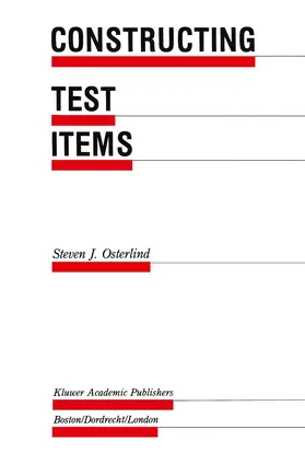 Osterlind |  Constructing Test Items | Buch |  Sack Fachmedien
