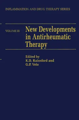 Velo / Rainsford |  New Developments in Antirheumatic Therapy | Buch |  Sack Fachmedien