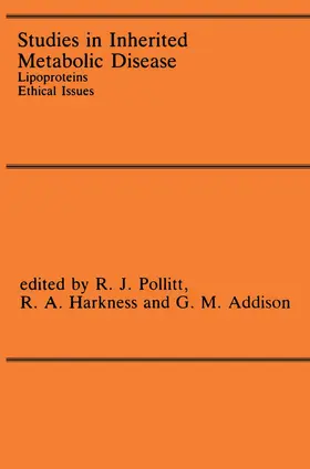 Pollitt / Harkness / Addison |  Studies in Inherited Metabolic Disease | Buch |  Sack Fachmedien