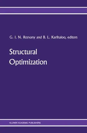 Karihaloo / Rozvany | Structural Optimization | Buch | 978-94-010-7132-1 | sack.de