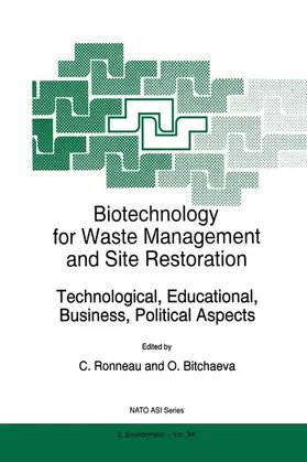 Bitchaeva / Ronneau |  Biotechnology for Waste Management and Site Restoration | Buch |  Sack Fachmedien