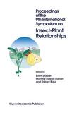 Städler / Baur / Rowell-Rahier |  Proceedings of the 9th International Symposium on Insect-Plant Relationships | Buch |  Sack Fachmedien