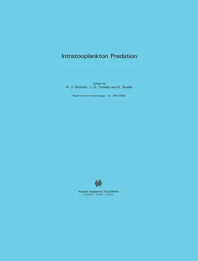 Dumont / Roche / Tundisi |  Intrazooplankton Predation | Buch |  Sack Fachmedien