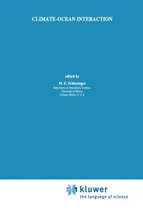 Schlesinger |  Climate-Ocean Interaction | Buch |  Sack Fachmedien