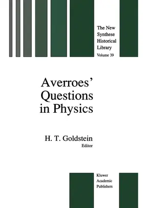  Averroes' Questions in Physics | Buch |  Sack Fachmedien
