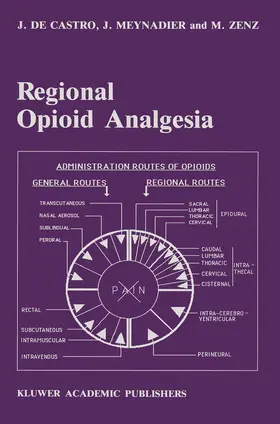 de Castro / Meynadier / Zenz |  Regional Opioid Analgesia | Buch |  Sack Fachmedien