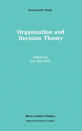 Horowitz |  Organization and Decision Theory | Buch |  Sack Fachmedien