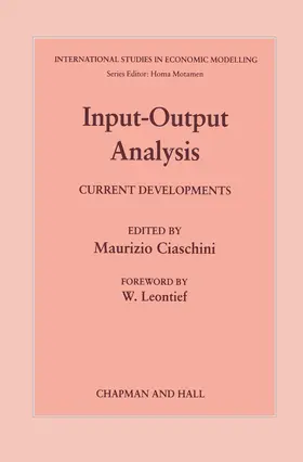 Giaschini |  Input-Output Analysis | Buch |  Sack Fachmedien