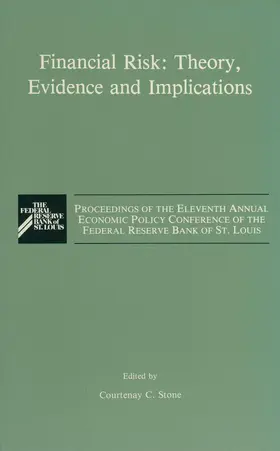 Stone |  Financial Risk: Theory, Evidence and Implications | Buch |  Sack Fachmedien