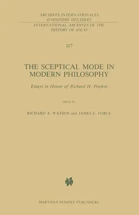 Force / Watson | The Sceptical Mode in Modern Philosophy | Buch | 978-94-010-7732-3 | sack.de