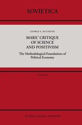 McCarthy |  Marx' Critique of Science and Positivism | Buch |  Sack Fachmedien
