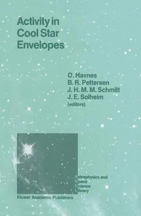 Havnes / Pettersen / Schmitt |  Activity in Cool Star Envelopes | Buch |  Sack Fachmedien