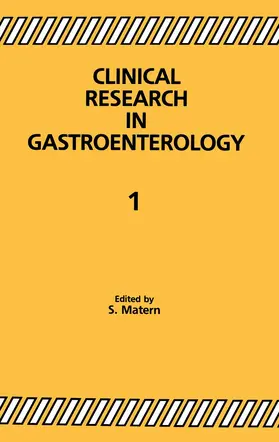 Matern |  Clinical Research in Gastroenterology 1 | Buch |  Sack Fachmedien