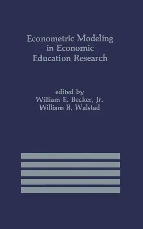 Becker Jr. / Walstad |  Econometric Modeling in Economic Education Research | Buch |  Sack Fachmedien