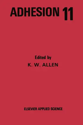 Allen | Adhesion 11 | Buch | 978-94-010-8036-1 | www.sack.de
