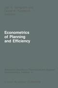 Kadekodi / Sengupta |  Econometrics of Planning and Efficiency | Buch |  Sack Fachmedien