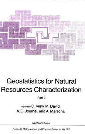 Verly / Marechal / David |  Geostatistics for Natural Resources Characterization | Buch |  Sack Fachmedien