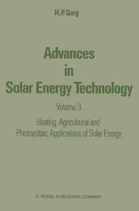 Garg |  Advances in Solar Energy Technology | Buch |  Sack Fachmedien