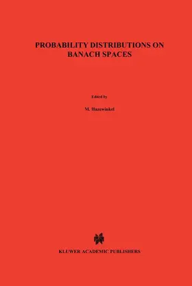 Vakhania / Tarieladze / Chobanyan |  Probability Distributions on Banach Spaces | Buch |  Sack Fachmedien