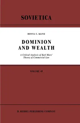 Kline |  Dominion and Wealth | Buch |  Sack Fachmedien