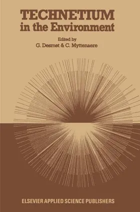 Myttenaere / Desmet | Technetium in the Environment | Buch | 978-94-010-8361-4 | sack.de
