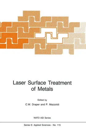 Draper / Mazzoldi | Laser Surface Treatment of Metals | Buch | 978-94-010-8489-5 | www.sack.de