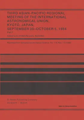 Budding / Kitamura |  Third Asian-Pacific Regional Meeting of the International Astronomical Union | Buch |  Sack Fachmedien