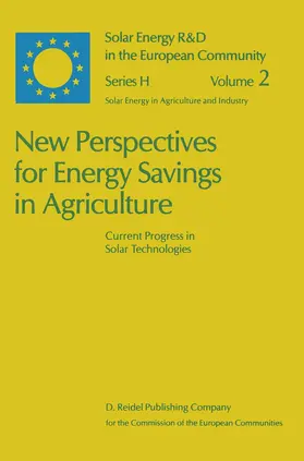 Goedseels / van der Stuyft / Palz |  New Perspectives for Energy Savings in Agriculture | Buch |  Sack Fachmedien
