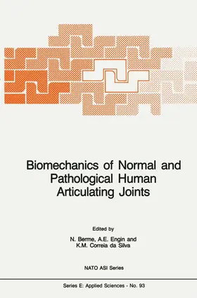 Berme |  Biomechanics of Normal and Pathological Human Articulating Joints | Buch |  Sack Fachmedien