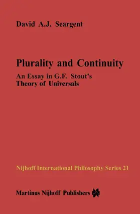 Seargent |  Plurality and Continuity | Buch |  Sack Fachmedien