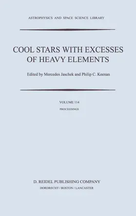 Jaschek / Keenan |  Cool Stars with Excesses of Heavy Elements | Buch |  Sack Fachmedien