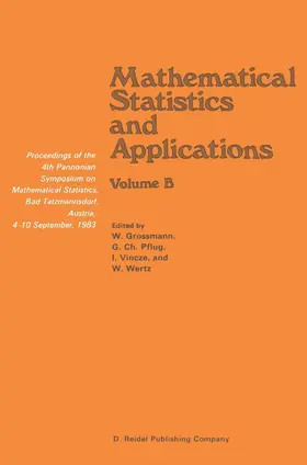 Grossmann / Wertz / Pflug |  Mathematical Statistics and Applications | Buch |  Sack Fachmedien