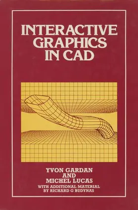Lucas / Gardan |  Interactive Graphics in CAD | Buch |  Sack Fachmedien