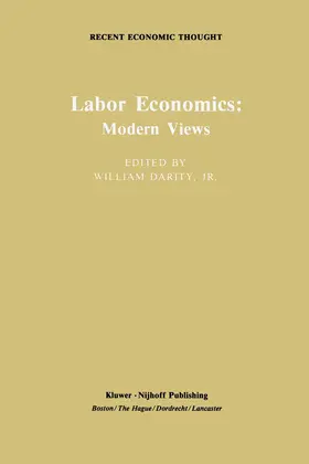 Darity Jr. |  Labor Economics: Modern Views | Buch |  Sack Fachmedien