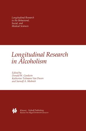 van Dusen / Mednick |  Longitudinal Research in Alcoholism | Buch |  Sack Fachmedien
