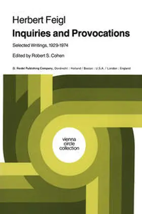 Feigl / Cohen |  Inquiries and Provocations | eBook | Sack Fachmedien