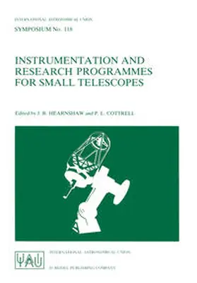 Hearnshaw / Cottrell | Instrumentation and Research Programmes for Small Telescopes | E-Book | www.sack.de