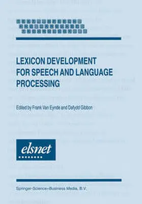 Van Eynde |  Lexicon Development for Speech and Language Processing | eBook | Sack Fachmedien