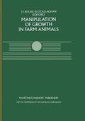 O'Callaghan / Roche |  Manipulation of Growth in Farm Animals | Buch |  Sack Fachmedien