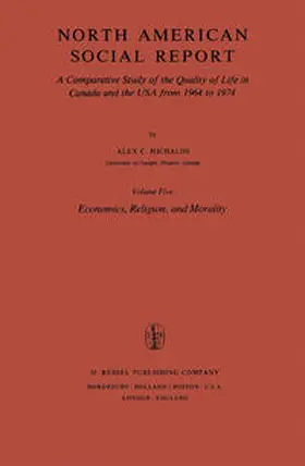 Michalos |  North American Social Report | eBook | Sack Fachmedien