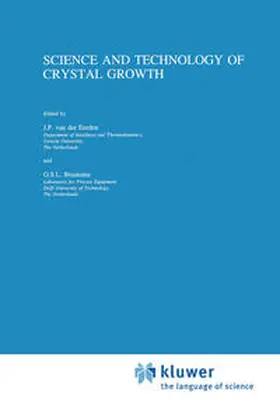 Eerden / Bruinsma | Science and Technology of Crystal Growth | E-Book | www.sack.de