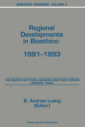 Lustig | Bioethics Yearbook | E-Book | sack.de