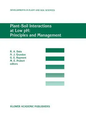 Date / Grundon / Rayment | Plant-Soil Interactions at Low pH: Principles and Management | E-Book | sack.de