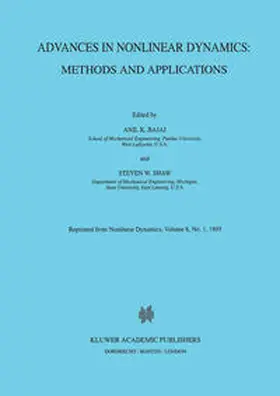 Bajaj / Shaw | Advances in Nonlinear Dynamics: Methods and Applications | E-Book | www.sack.de